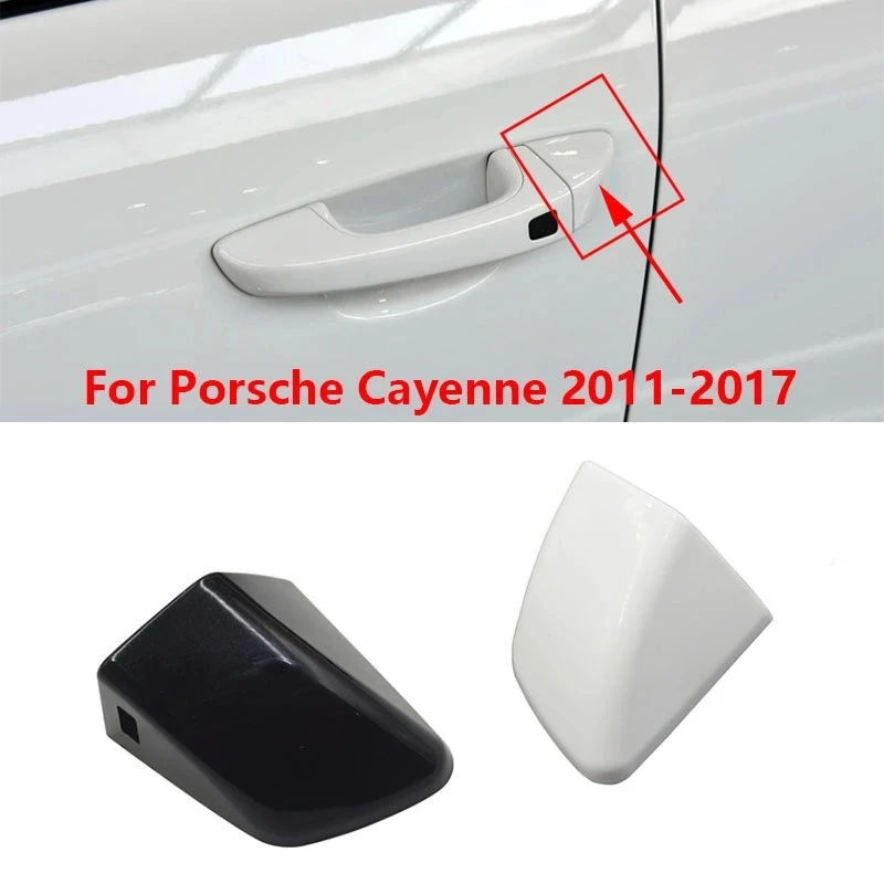 Exterior Door Handle Lock Cylinder Cover 95853187900-G2X Black Plastic Direct Replacement 1 PCS / Set Direct Fit