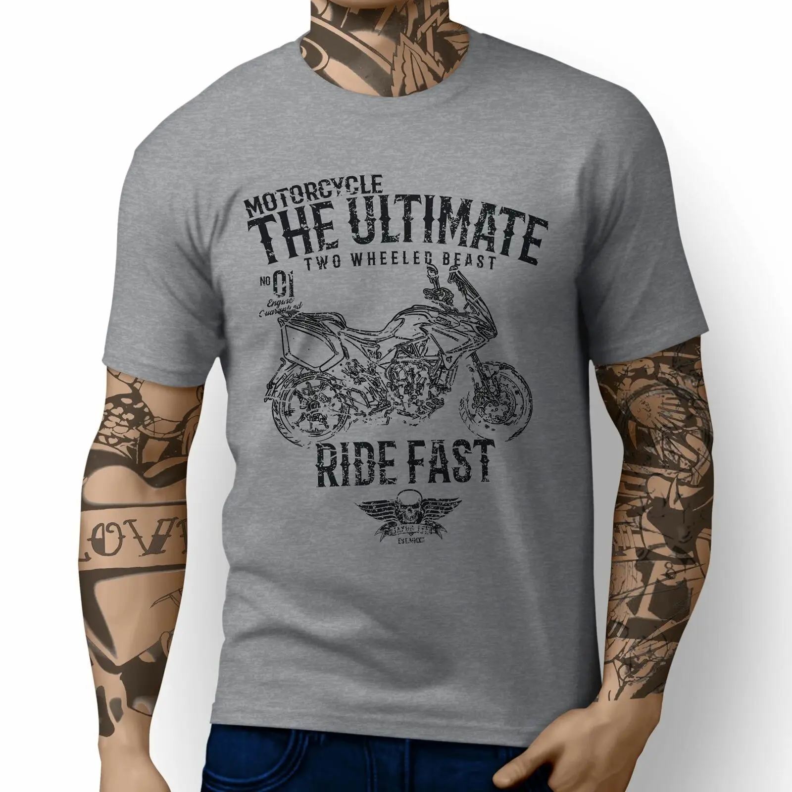 Jl Ultimate Illustration For A Mv Agusta Turismo Veloce Rc Motorbike Fan T Shirt