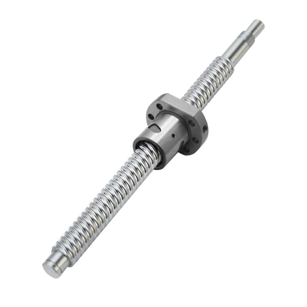 

SFU3205 32mm C7 Rolled Ballscrew Length 300mm to 2500mm With Single or Double Ball Nut 5mm 10mm Lead For Heavy Load CNC Router