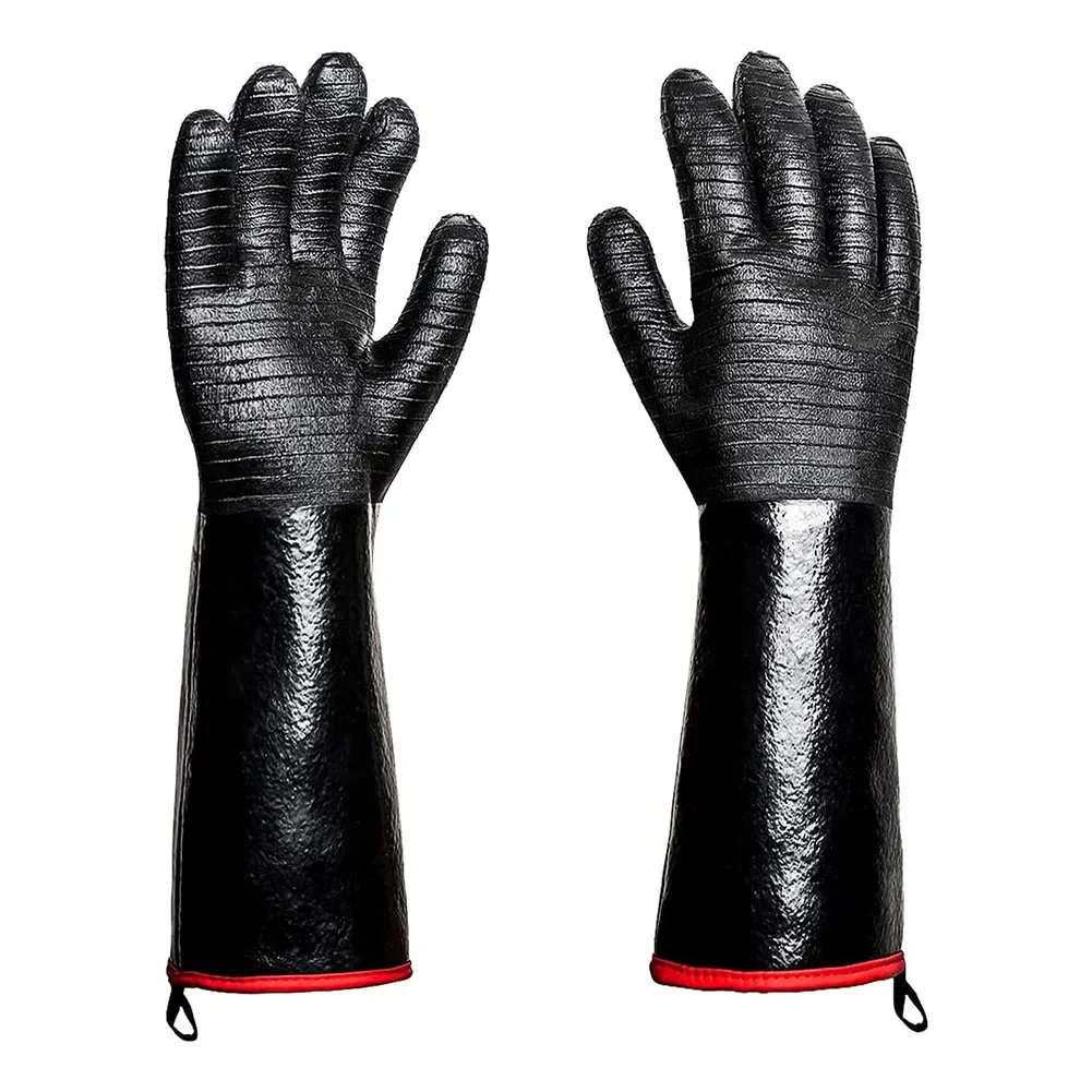 High Temperature Resistant Grilling Oil and Scald Proof Gloves Advanced Heat Insulation Technology Flexible and Waterproof