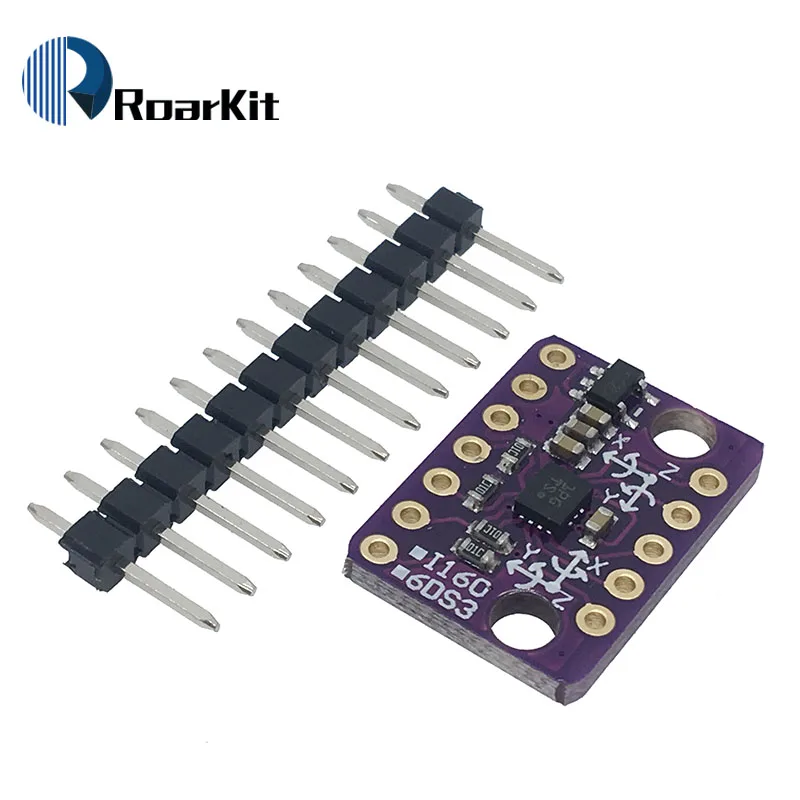 BMI160 GY- BMI160 6DOF 6-axis Rate Gyro Gravity Accelerometer Sensor Module IIC I2C SPI Communication Protocol 3-5V