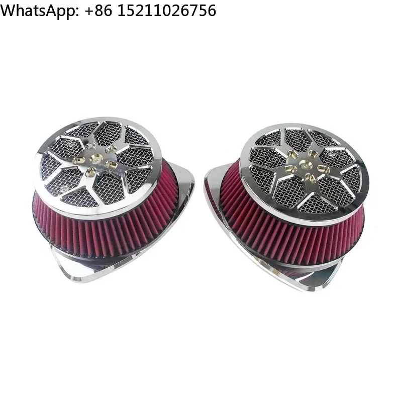 Pazoma Motorcycle Aluminum Air Cleaner Air Filter for Suzuki Boulevard M109R 2006-2018