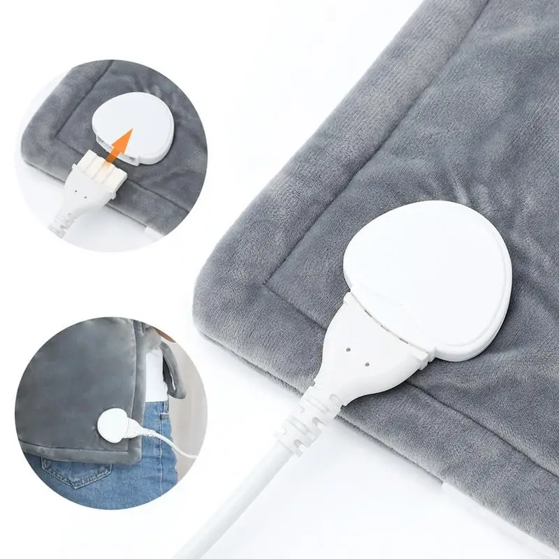 Soft Electric Neck Heating Pad Warmer Heated Mat Large Thermal Blanket Shoulder Neck Back Heating Shawl Wrap 10 Heating Settings