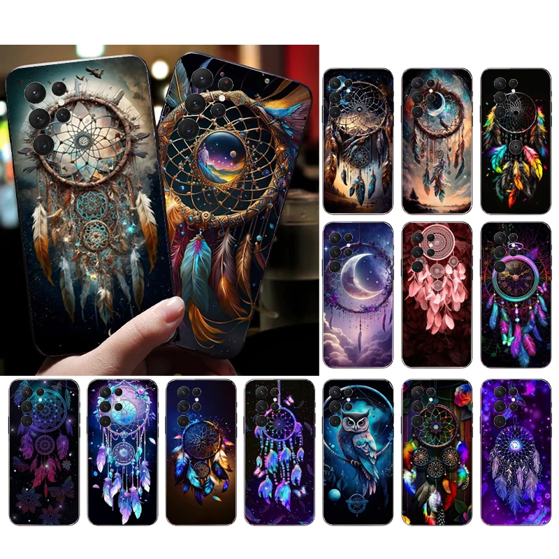 Etui na telefon z łapaczem snów dla Samsunga S26 S25 S24 S23 S22 Ultra S23 S22 S25 Plus S24 FE S26Edge