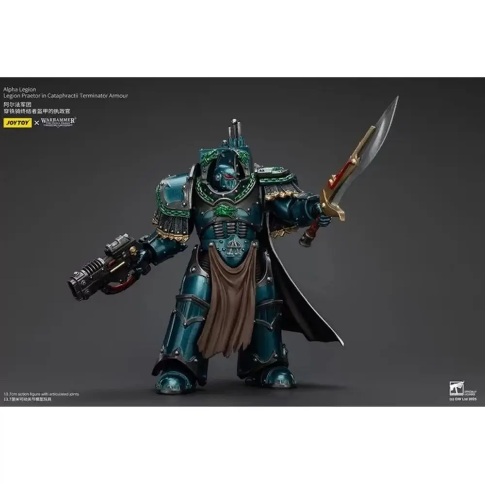

JOYTOY Warhammer «Хранители Гора» Alpha Legion Legion Praetor In Cataphractii Terminator Armor Фигурки Коллекция кукол