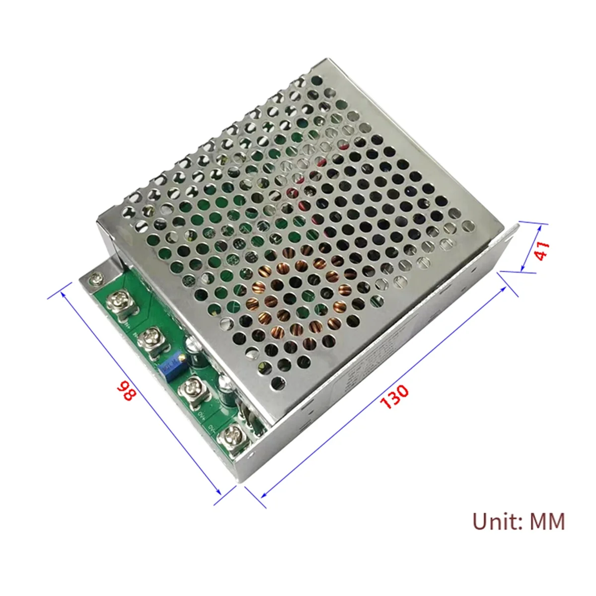 DC-DC High Power High Voltage Adjustable Step-Down Module 72V 60V 48V to 24V 21V 18V with Case Multifunction Module