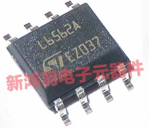 Original st chip novo l6562d l6562dtr l6562a l6562adtr remendo sop-8 pacote sop8 o lcd chip de fonte de alimentação