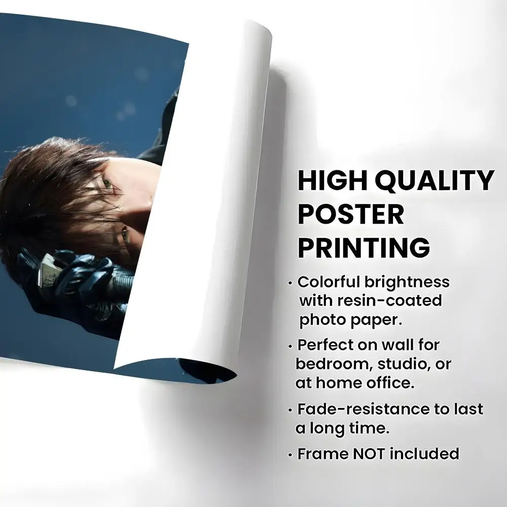 Actor Koga Yuta Poster Self-adhesive Art Waterproof Paper Sticker Coffee House Bar Room Wall Decor