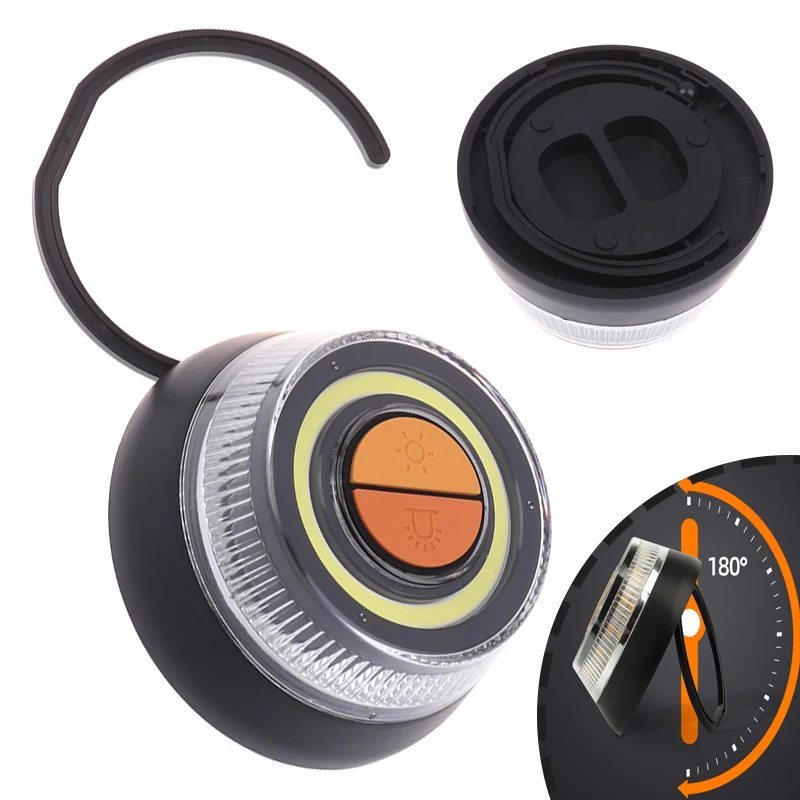 

1PC Car Safety Light Flashing Light Warning Light Car Tripod Warning Sign Can Be Emergency Light/Warning Sign/Illumination Light