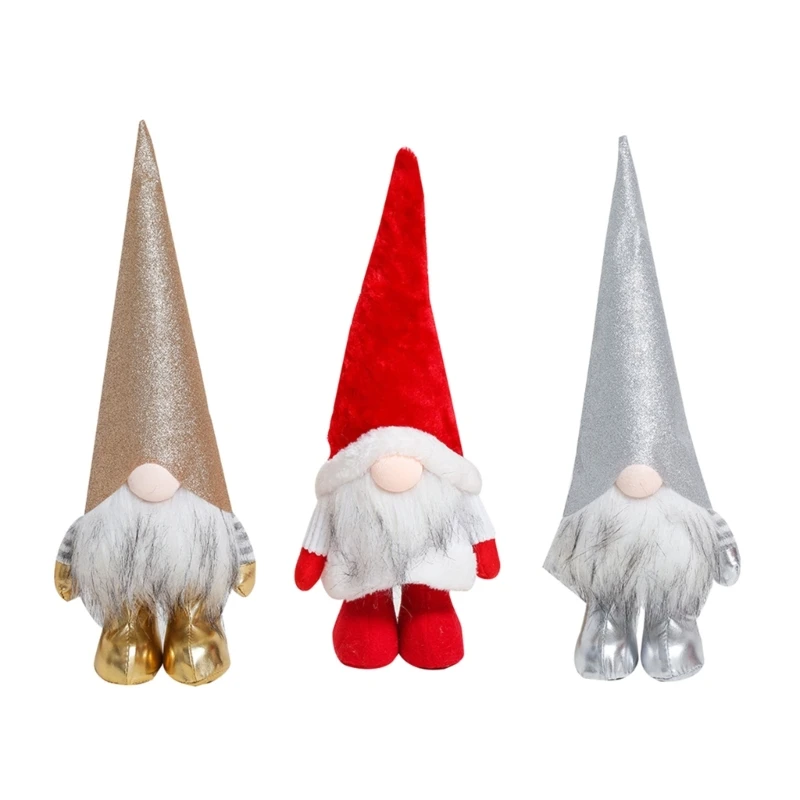 

Christmas Gnomes Plush Decorations Long Hat Scandinavian Tomtes Home Tabletop Dropship