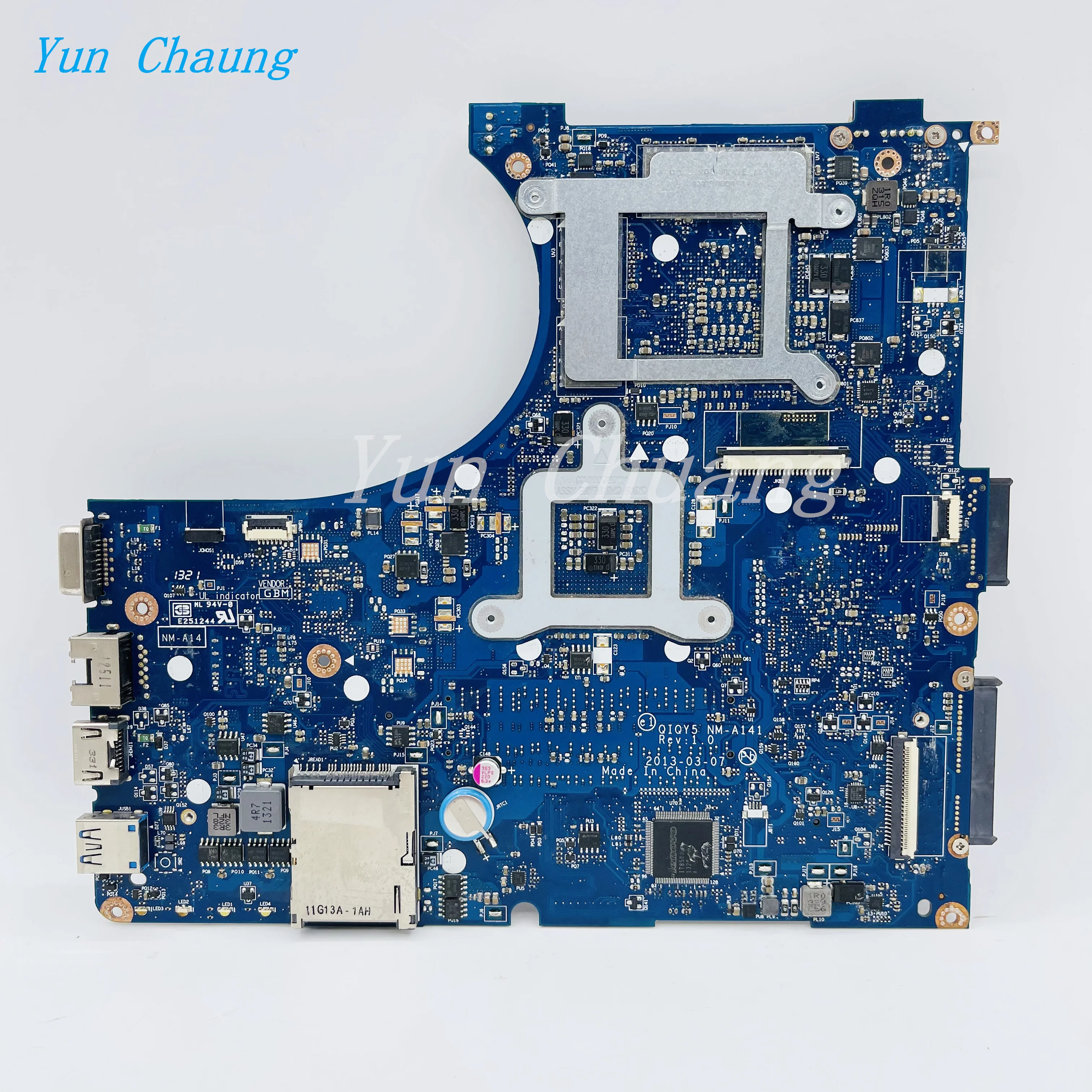 Imagem -02 - Mainboard para Lenovo Ideapad Y400 Placa-mãe do Portátil com Gt750m Gt650m 2g Gpu Hm76 Ddr3 100 Trabalhando Qiqy5 Nm-a141 La8691p