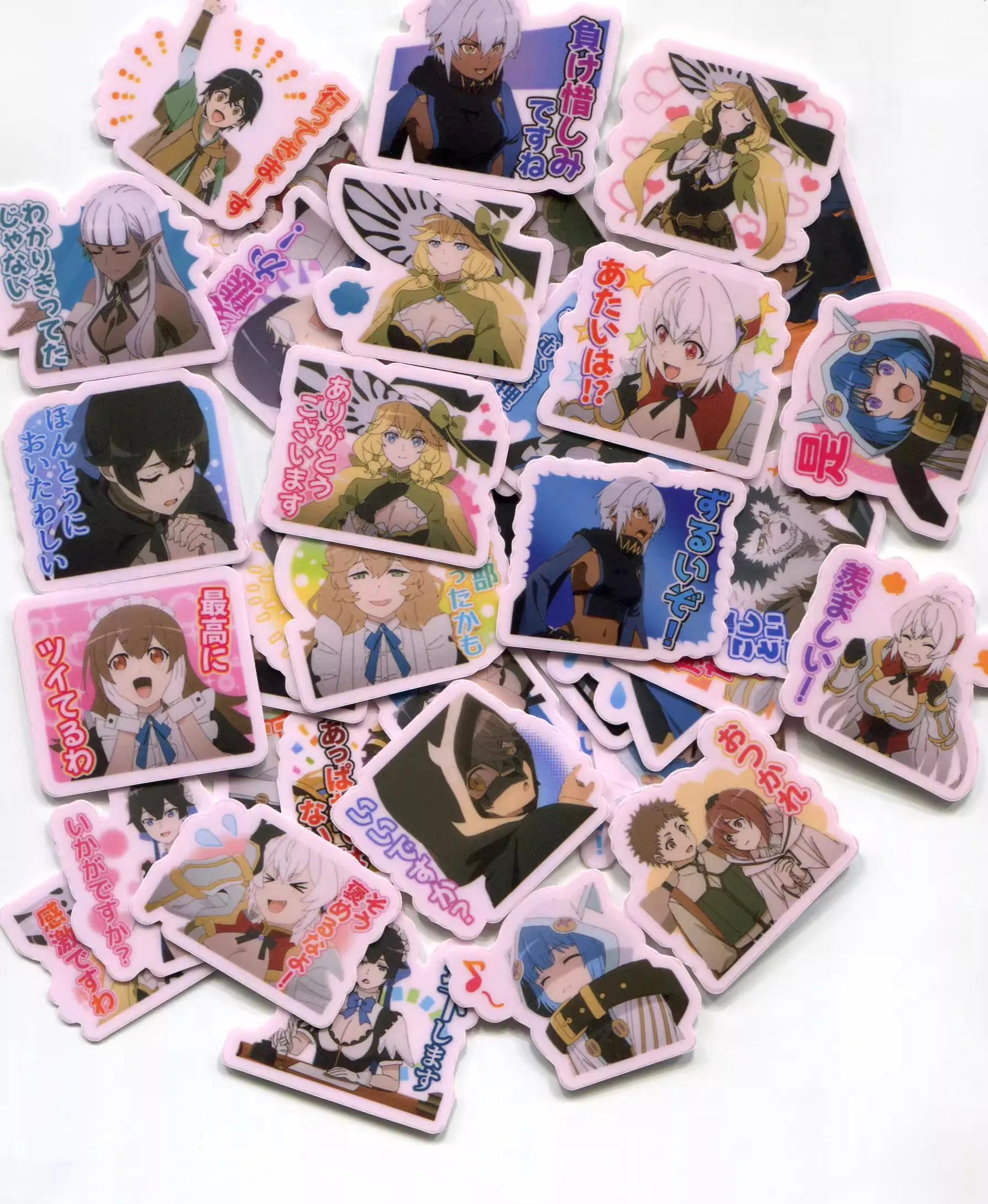 40pcs/pack Unlimited Gacha 2-3cm waterproof sticker