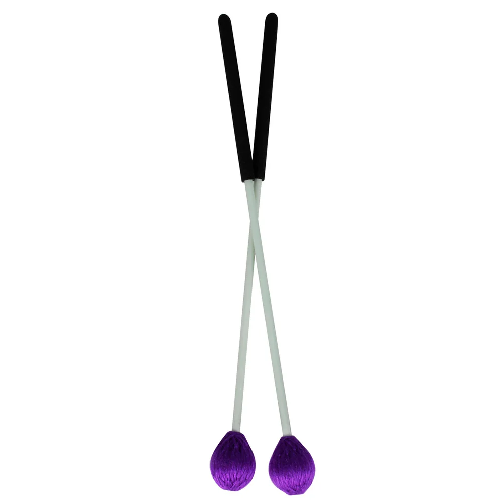 

1 Pair Marimba Mallets Yarn Heads Beginner Percussion Mallets For Marimba Musical Instrument Tuned Percussion Sticks