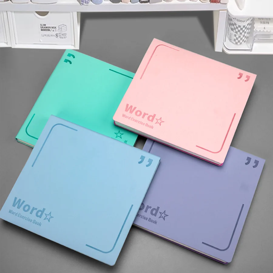 Square notebook 8.5in * 8.5in, 360 pages, multi-color office stationery, hot selling, student hardcover learning