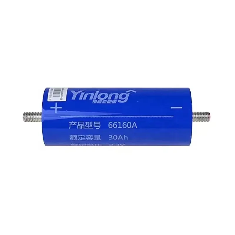 2.3V 35Ah LTO Battery 66160 Lithium Titanate Cell 10C Discharge Rechargeable for 12V 24V 48V DIY Energy Storage