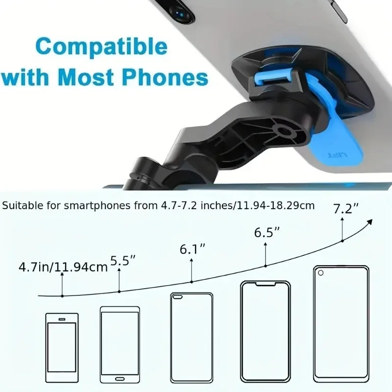Phone Holder Motorcycle Bike Handlebar Shockproof Navigation Phone Bracket For Xiaomi iPhone Samsung Phone Stand - view 6