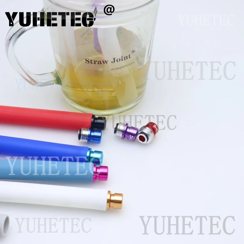 1 قطعة XBONE صندوق البليت BB بالتنقيط تلميح ملون الألومنيوم القش المشترك