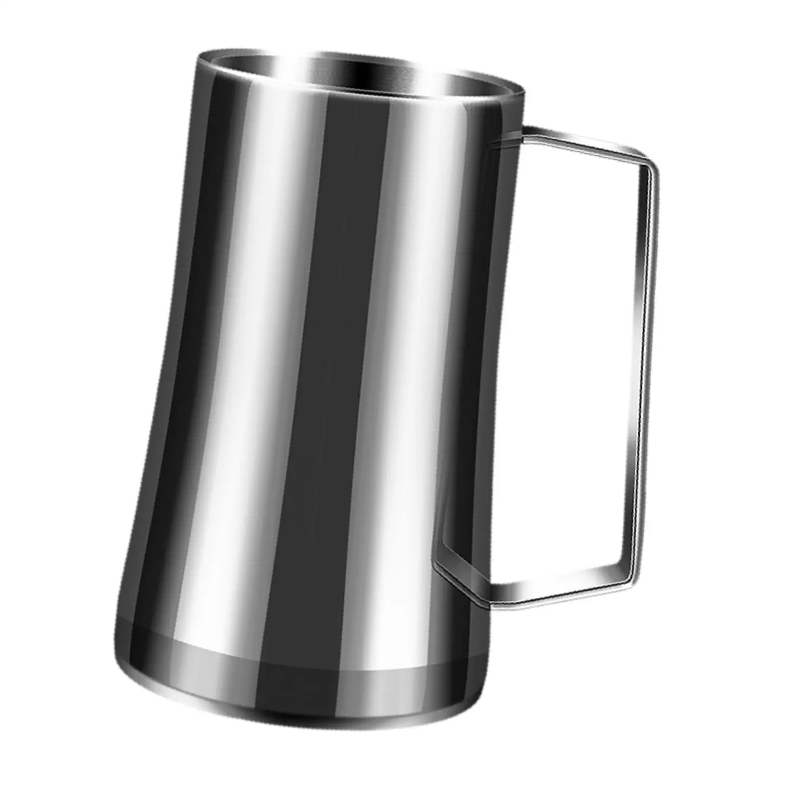 Jarra de Cerveza de Acero Inoxidable, Doble Pared con Aislamiento Térmico, Taza para Café, Bebidas, para Hogar, Hoteles, Fiestas, Café, Leche