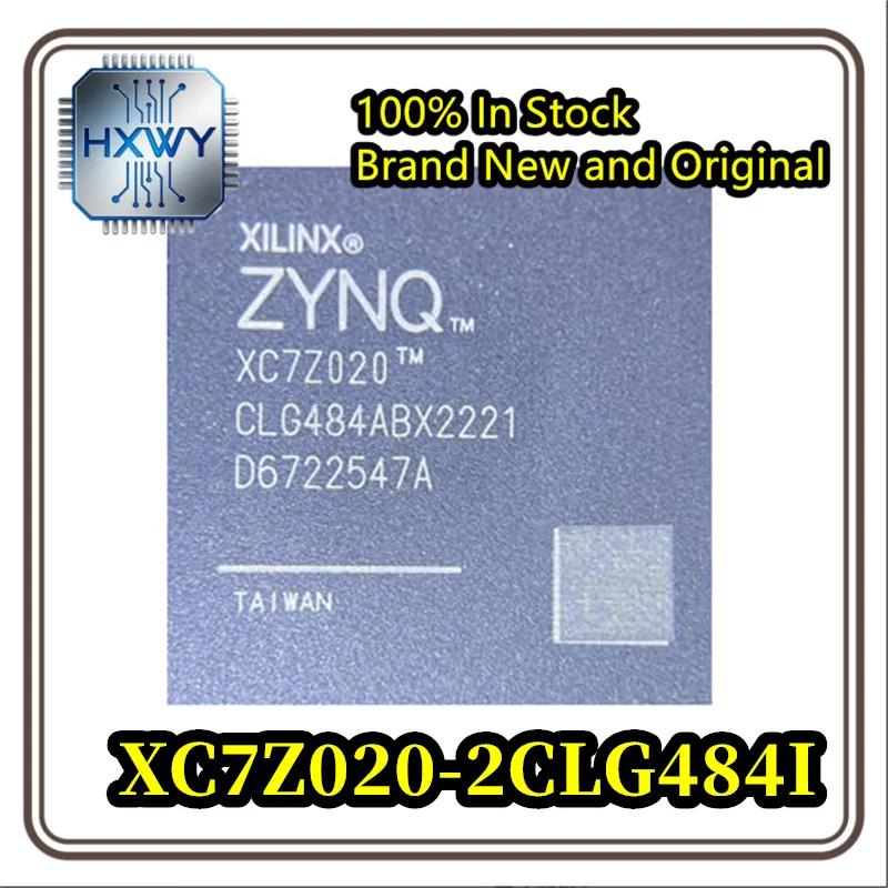(1/10PCS) XC7Z020-2CLG484I XC7Z020 BGA484 Programmable Logic Device Chip, Original and Genuine, In Stock, Electronic Device IC