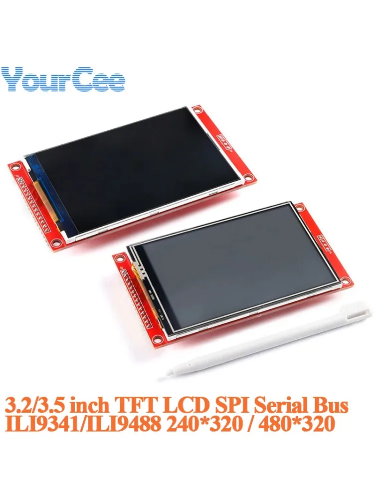 3.5 3.2 calowy ekran dotykowy TFT LCD Moduł wyświetlacza 3.5' ILI9488 320x480 240*320 SPI Serial STM32 320*480 Dla Arduino — zdjęcie produktu 7