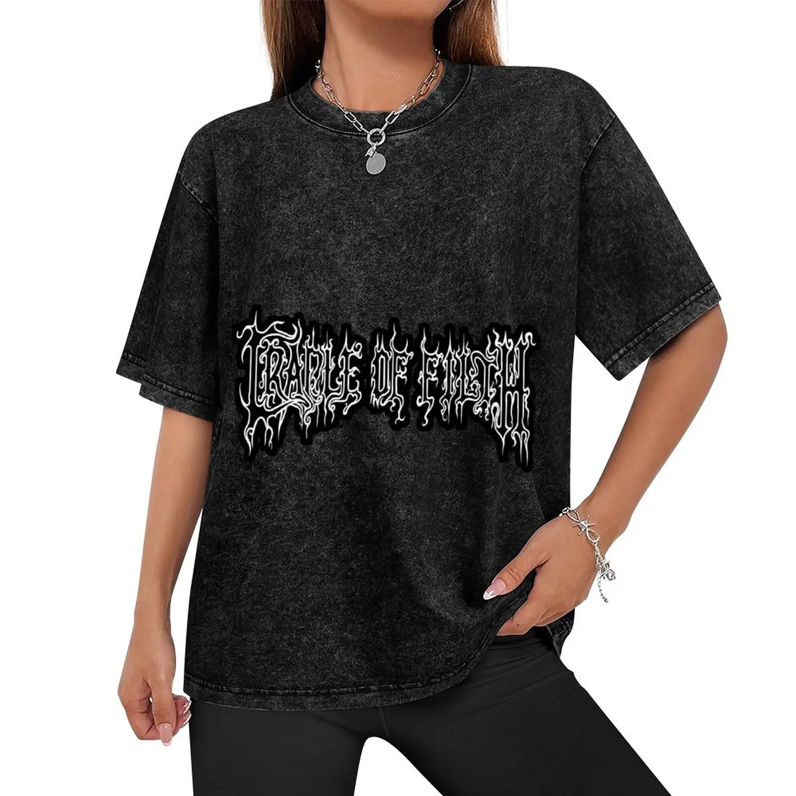 the legend music,Cradle of Filth are an English extreme metal band, formed in Suffolk, England, in 1991. The band's musi T-Shirt