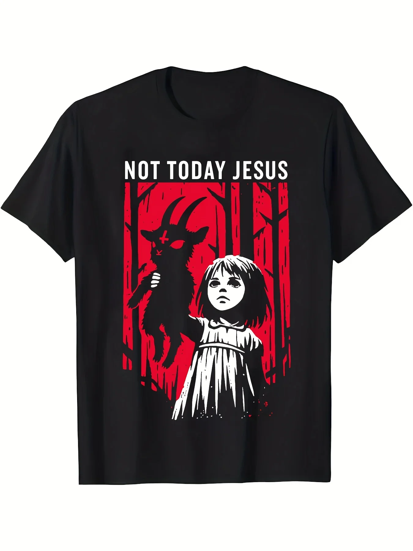 Men'S Gothic Graphic T-Shirt - 