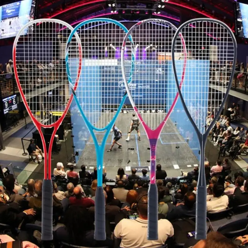 All-Carbon Squash Racket Ultralight Racquetball Beginner Set  for University and Men/Women's Training