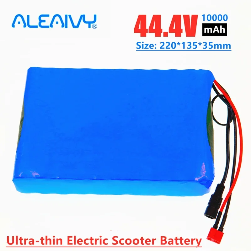 Electric scooter Lithium ion Battery Pack 44.4v 10Ah Electric Skateboard Battery, Built-in 20A BMS Original li-ion Battery Pack