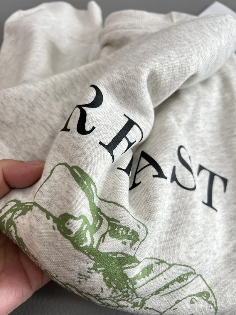 Felpa in spugna senza cappello Top da donna Donna Primavera Casual con cappuccio Nastro in stile coreano Fodera soffice Kawaii ricamato giovanile GF