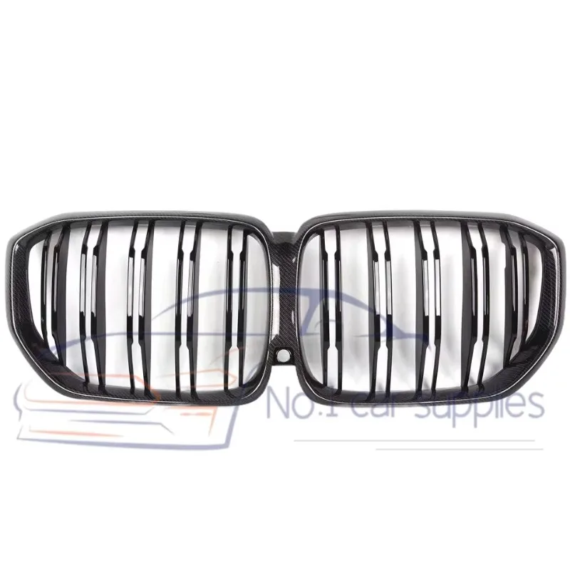 High Quality Car Grille Suitable for X5 G05 F95 X5M Modified Carbon Fiber Front Bumper
