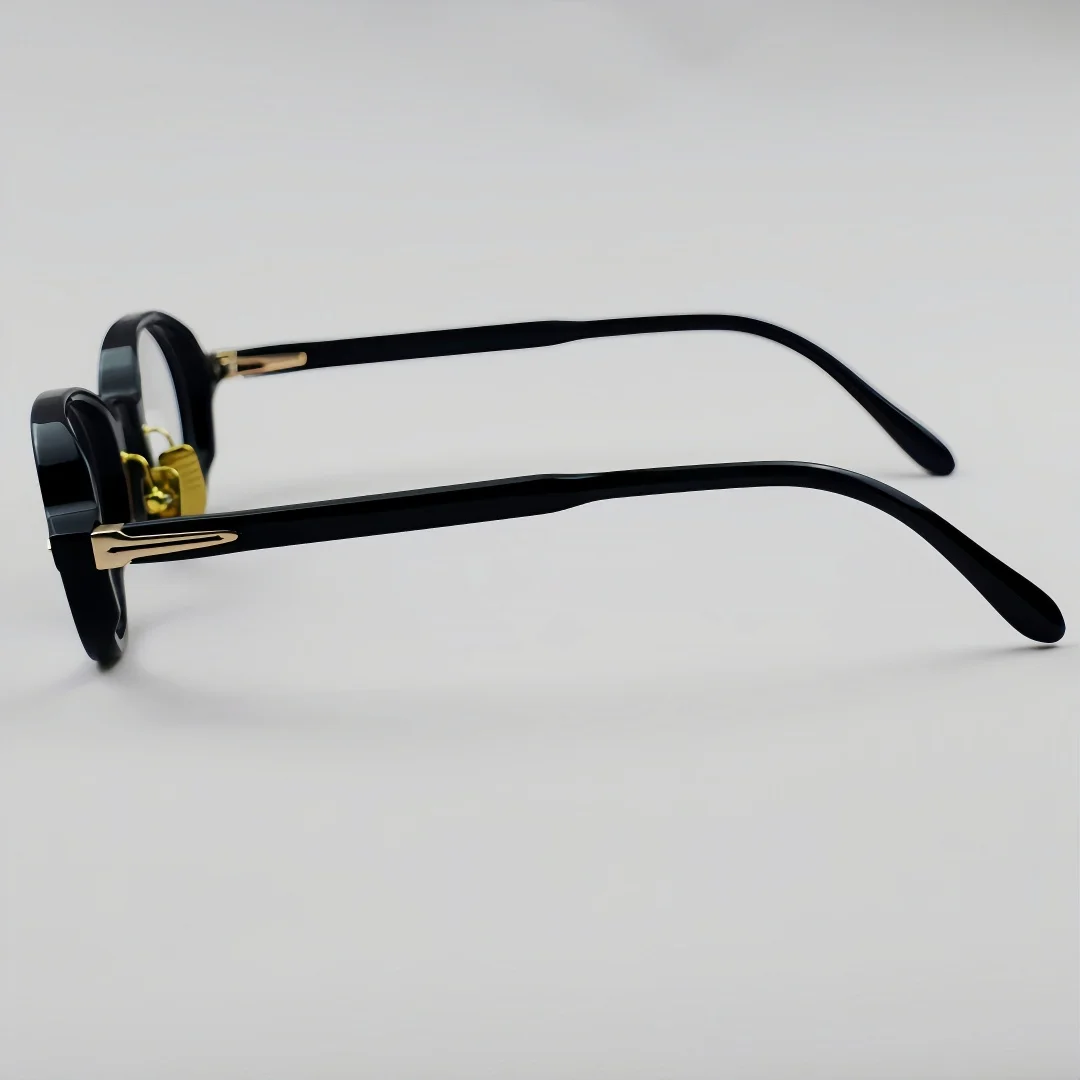 عالية الجودة إطارات النظارات النساء خلات التعميم موضة العلامة التجارية النظارات البصرية الرجال قصر النظر القراءة نظارات شخصية #3