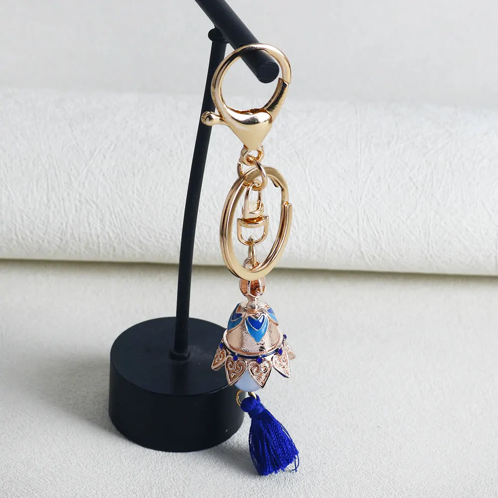 Juego Genshin llavero de impacto Wanderer soldado disperso campana Cosplay llavero Anime Fan fiesta disfraz Prop