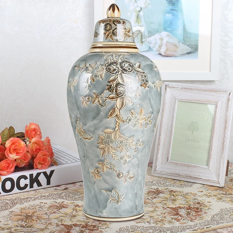 Stile europeo, ceramica, vaso, soggiorno, porcellana, composizione floreale, ornamento, moderno, casa, moda, decorazione