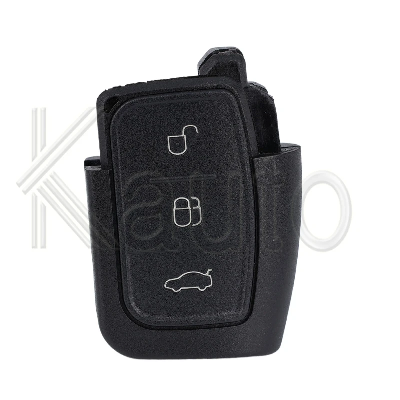 Car Key Shell Remote Fob Case  for Ford Focus 2 3 Mondeo Fiesta Galaxy C-MAX S C Max 3 Buttons Flip Folding Key 2011 2010