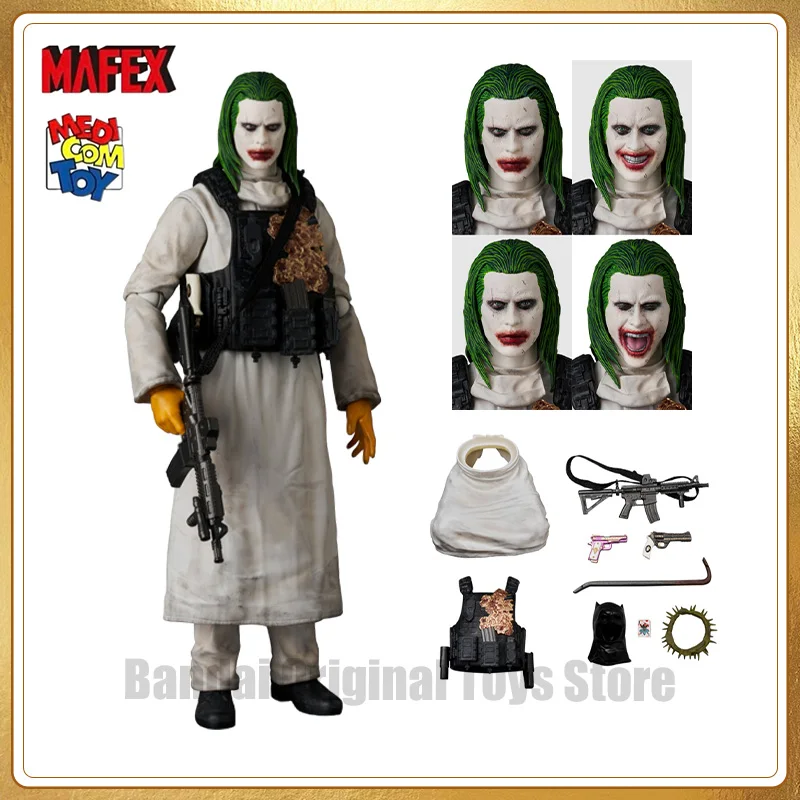 Original MAFEX No.247 KNIGHTMARE THE JOKER ZACK SNYDER'S JUSTICE LEAGUE Ver. Medicom Toy Anime Action Figure Collection Model