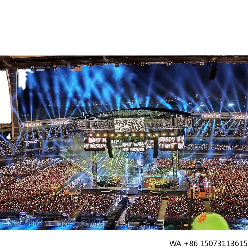 

Уличный полноцветный светодиодный экран для аренды, бесшовный, для сцены и выставок, P2.604-P3.91