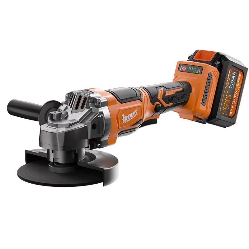 

2025 Brushless lithium battery angle grinder, rechargeable polishing machine, high-power electric grinding machine
