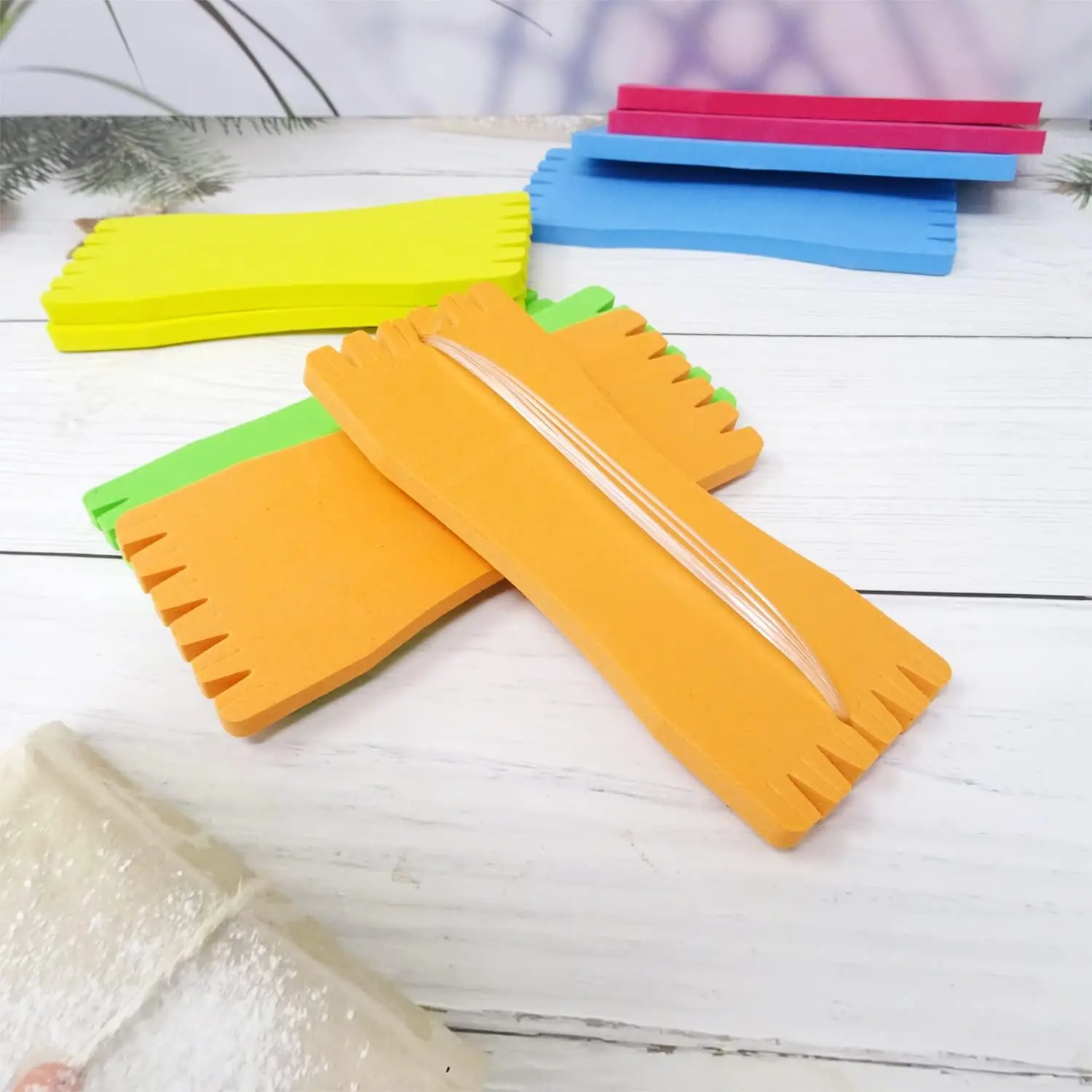 Angeln Führer Linie Haken Halter Schaum Bord Spule Winding Board Fisch Haken Lagerung Draht Wrap Halter Tackle-Tool Zubehör – Detail 3