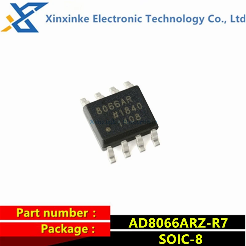 

AD8066ARZ-R7 Marking：8066AR SOIC-8 Operational Amplifier Chip AD8066