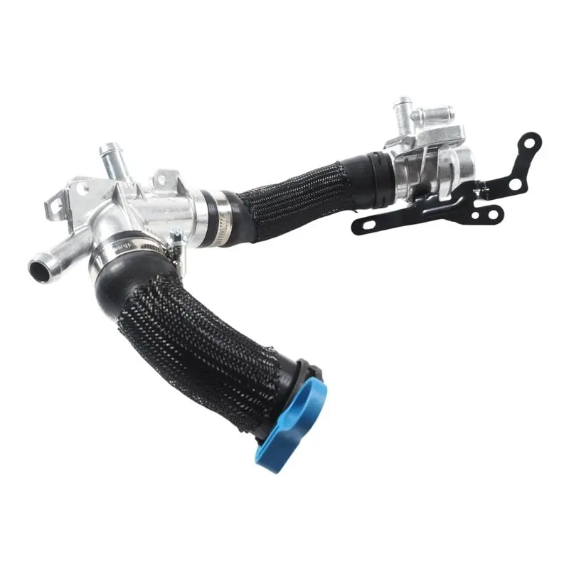 A02Q-For 2019-2023 Land Rover Range Rover Sport Defender LR5 3.0 L6 Car Aluminum Thermostat Hose Water Coolant Pipe LR121446