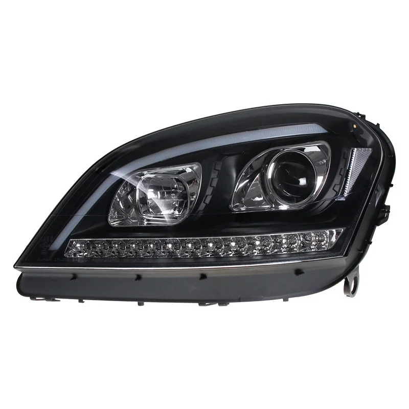 

for 05-08 Mercedes Benz W164 Headlight Assembly ML350 500 Modified Daytime Running Light Flow Turn signal