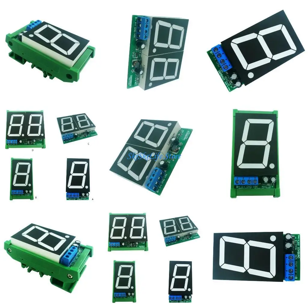 

E65E DIN 1.8 Inch Digital Display Module RS485 Modbus for PLC Monitoring