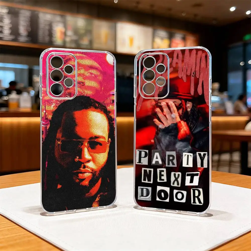 SINGER Partynextd--door COLOURS Black Phone Case For Samsung S25,S24,S21,S22,S23,S30,Ultra,S20,Plus,Fe Transparent Cover