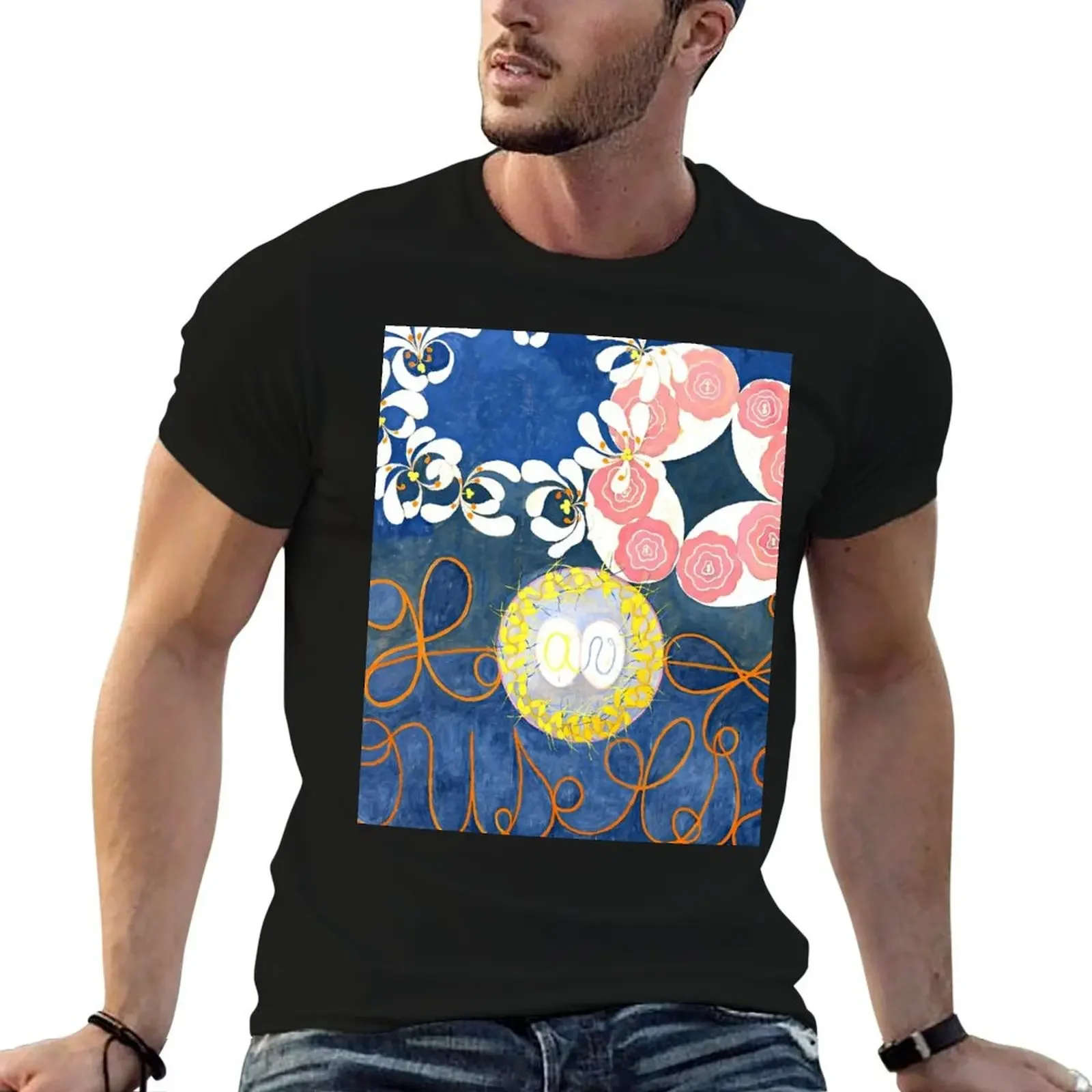 Hilma af Klint The Ten Largest, No. 01, Childhood, Group IV T-Shirt graphic shirts Blouse t shirt for men