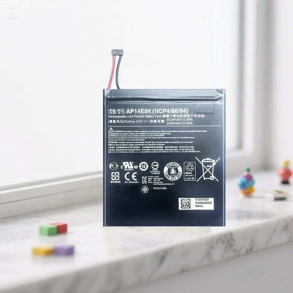 

3520Mah High-Efficiency For Acer Iconia One 7 B1-750 Tablet Battery AP14E8K