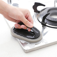 Magic Kitchen Sponge Brush Melamine Sponge Cleaning Brush Descaling Knife Pan Pot Cleaner Strong Decontamination Brushes