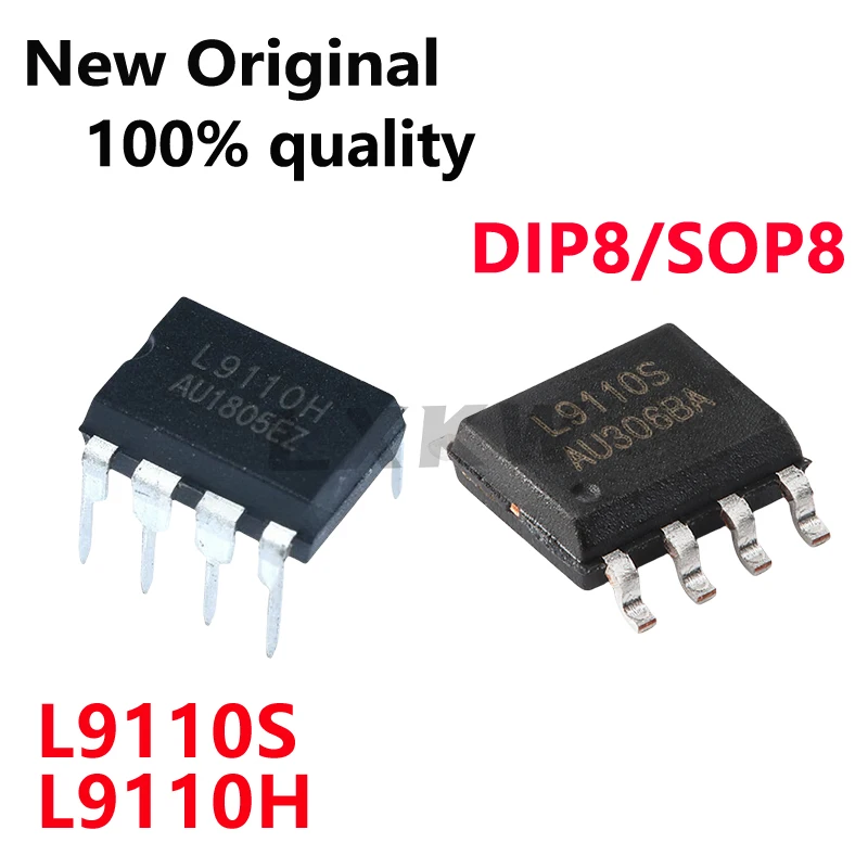 10-30/PCS New L9110S SOP8 L9110H DIP8 H Bridge full-bridge motor driver chip In Stock