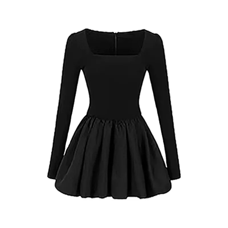 Hepburn Style Black Princess Dress Women\'s Autumn and Winter Birthday Skirt Elegant Party Luxury Dresses 2024 Women Clothing