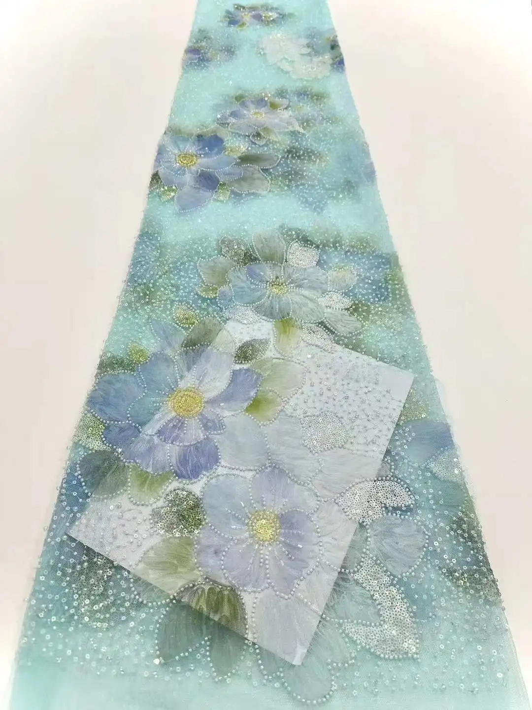 الجملة الأفريقي الثقيلة مطرز أقمشة الدانتيل 2025 جودة عالية النيجيري الفاخرة الترتر الدانتيل الفرنسية تول النسيج لفستان الحفلات