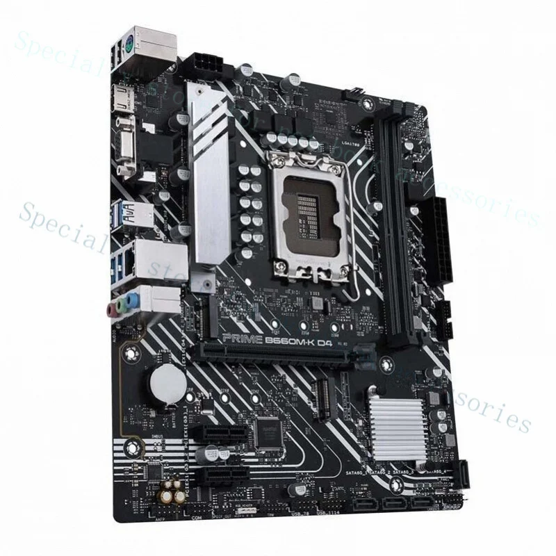 A+ For ASUS PRIME B660M-K D4 Motherboard LGA1700 DDR4 Intel B660 Micro ATX